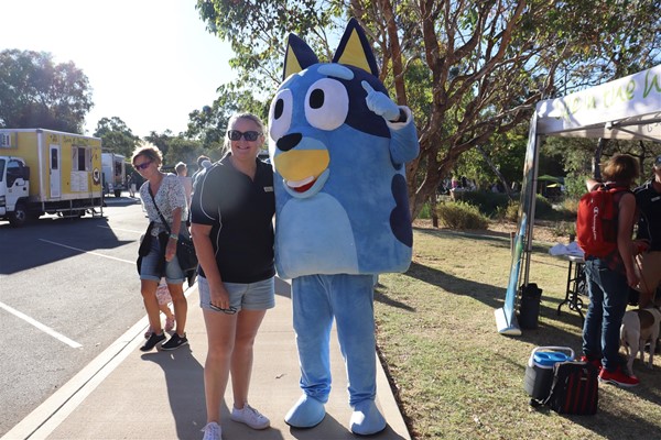 Summer by the River 2024 - Julie and Bluey