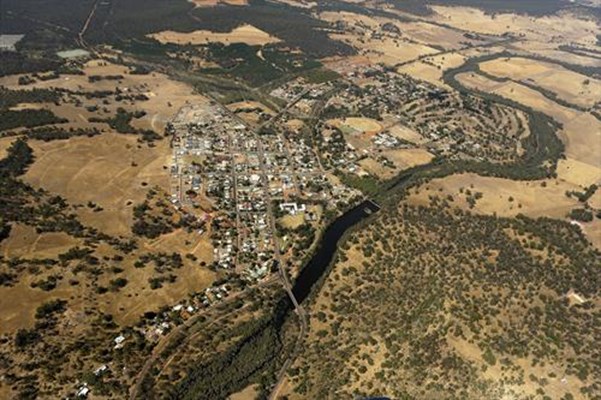 General - Aerial view of the town