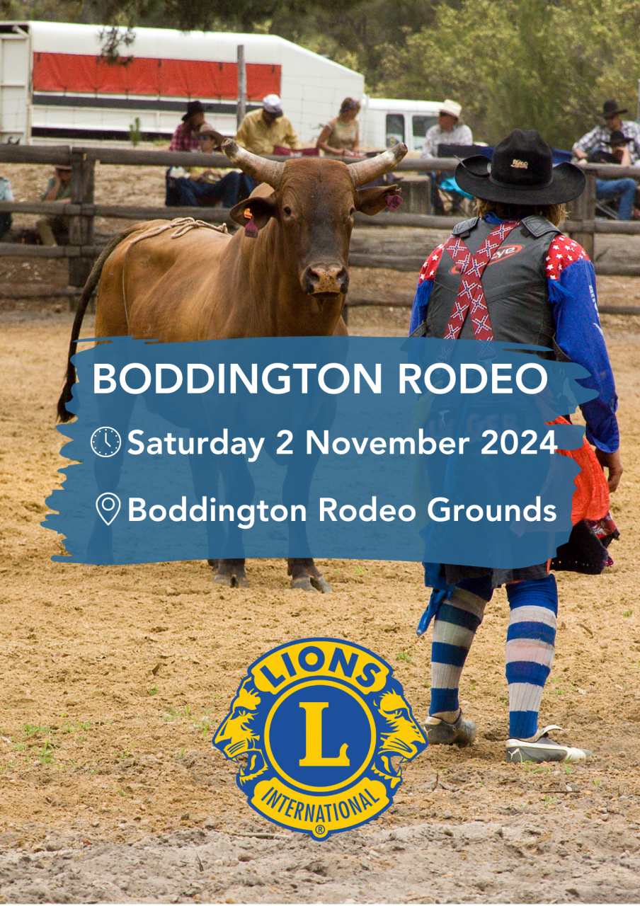 2024 Boddington Lions Rodeo