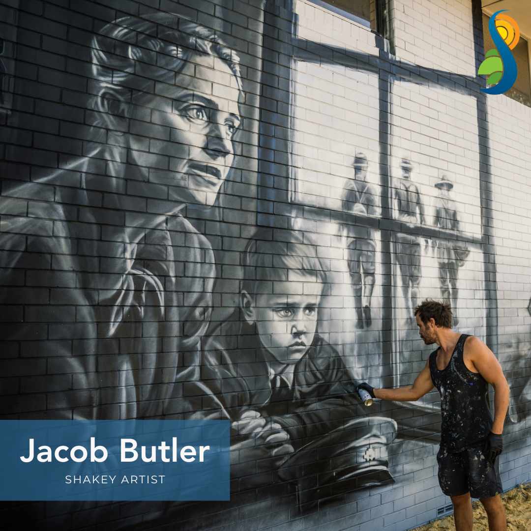 Mural Workshop 1: Boddington Fire Shed with Jacob Butler
