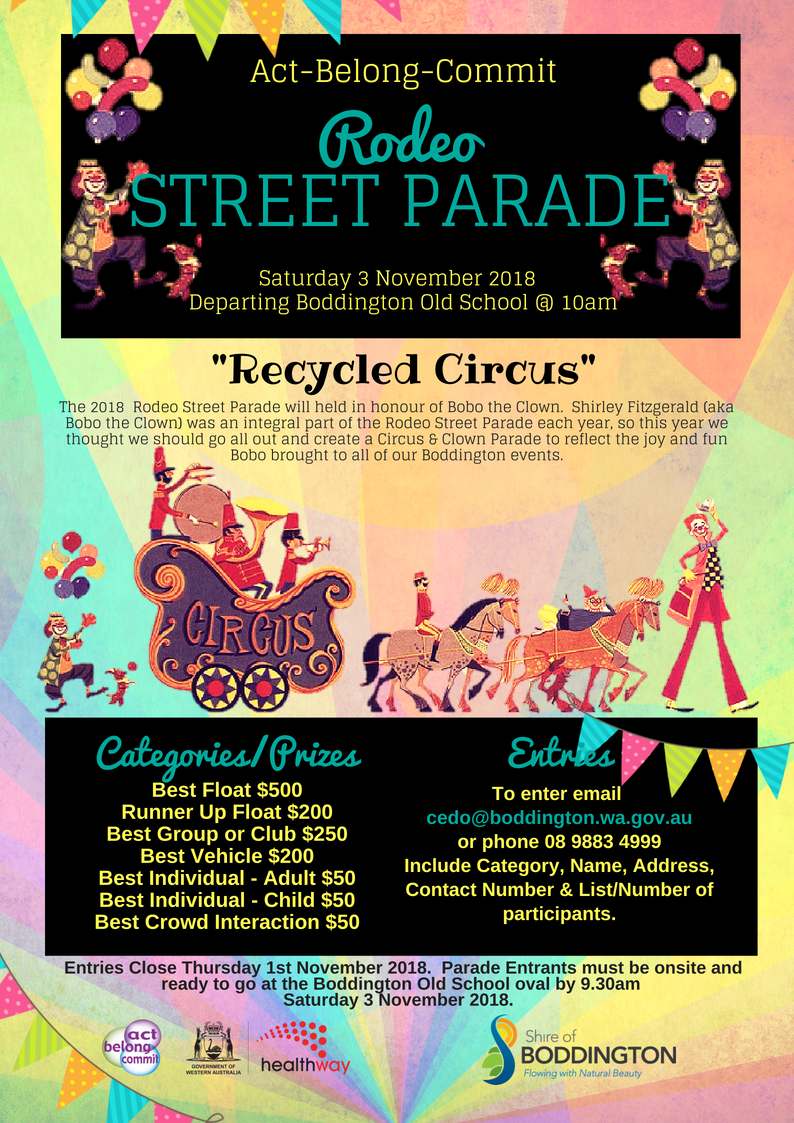 Act Belong Commit Rodeo Street Parade