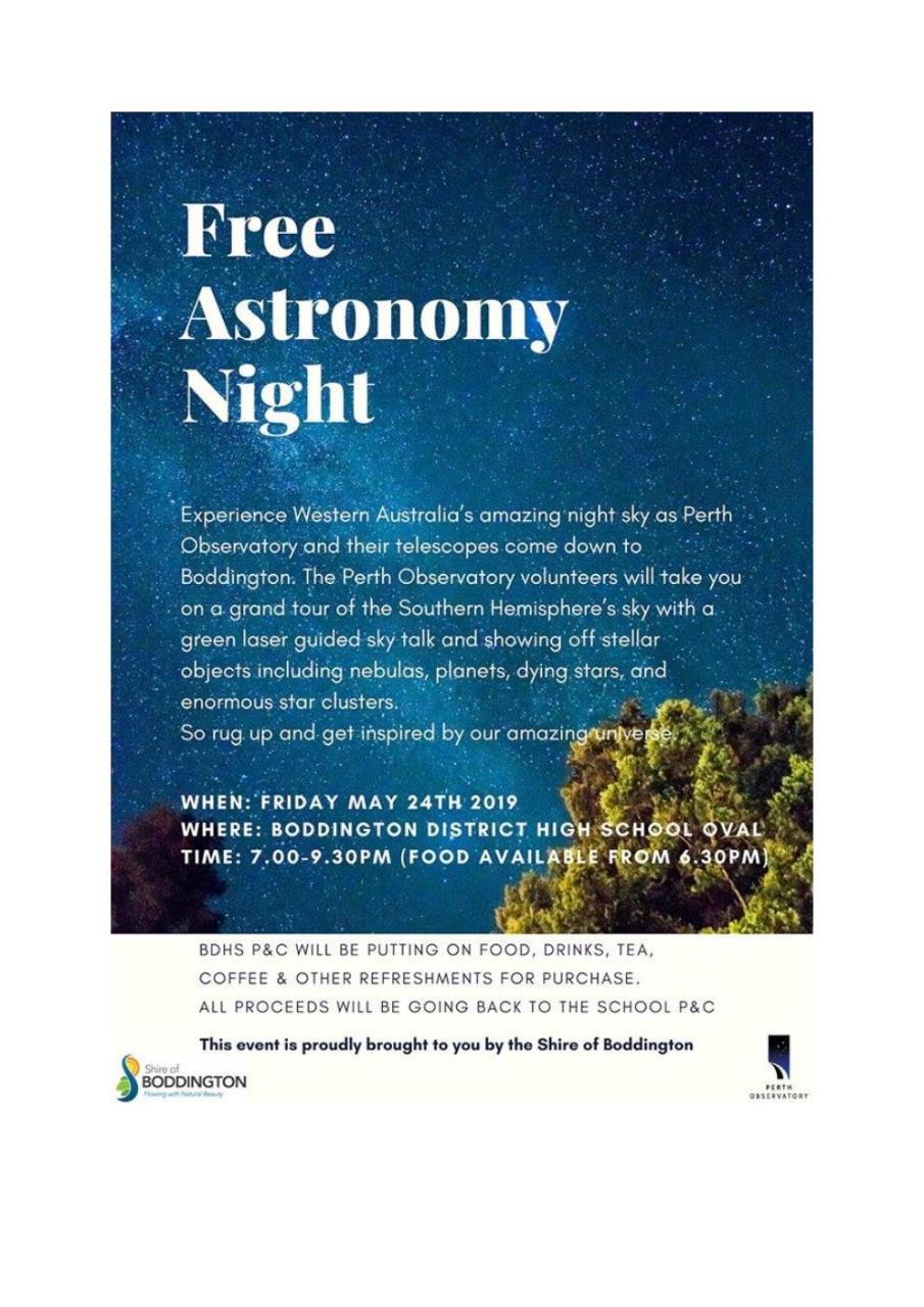 FREE ASTRONOMY NIGHT