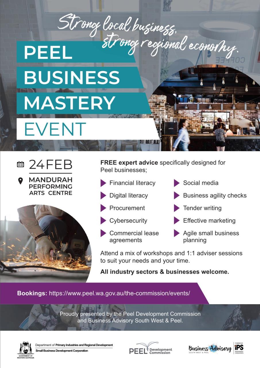 PEEL BUSINESS MASTERY EVENT