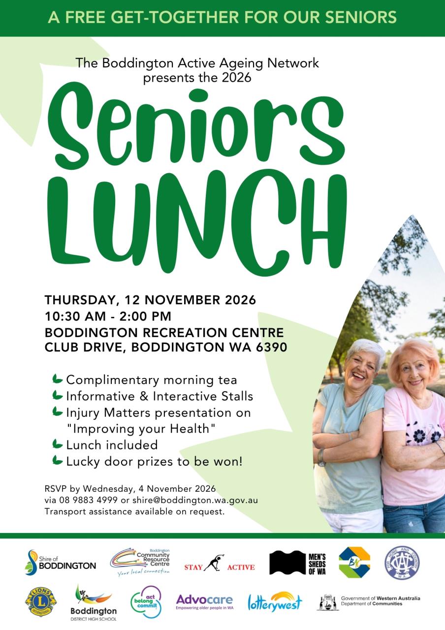 Seniors Lunch