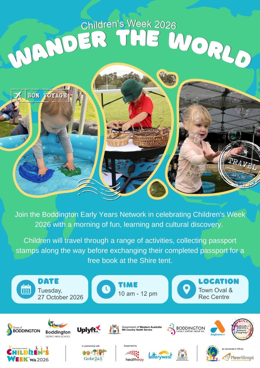 Childrens Week 2026 - Wander the World