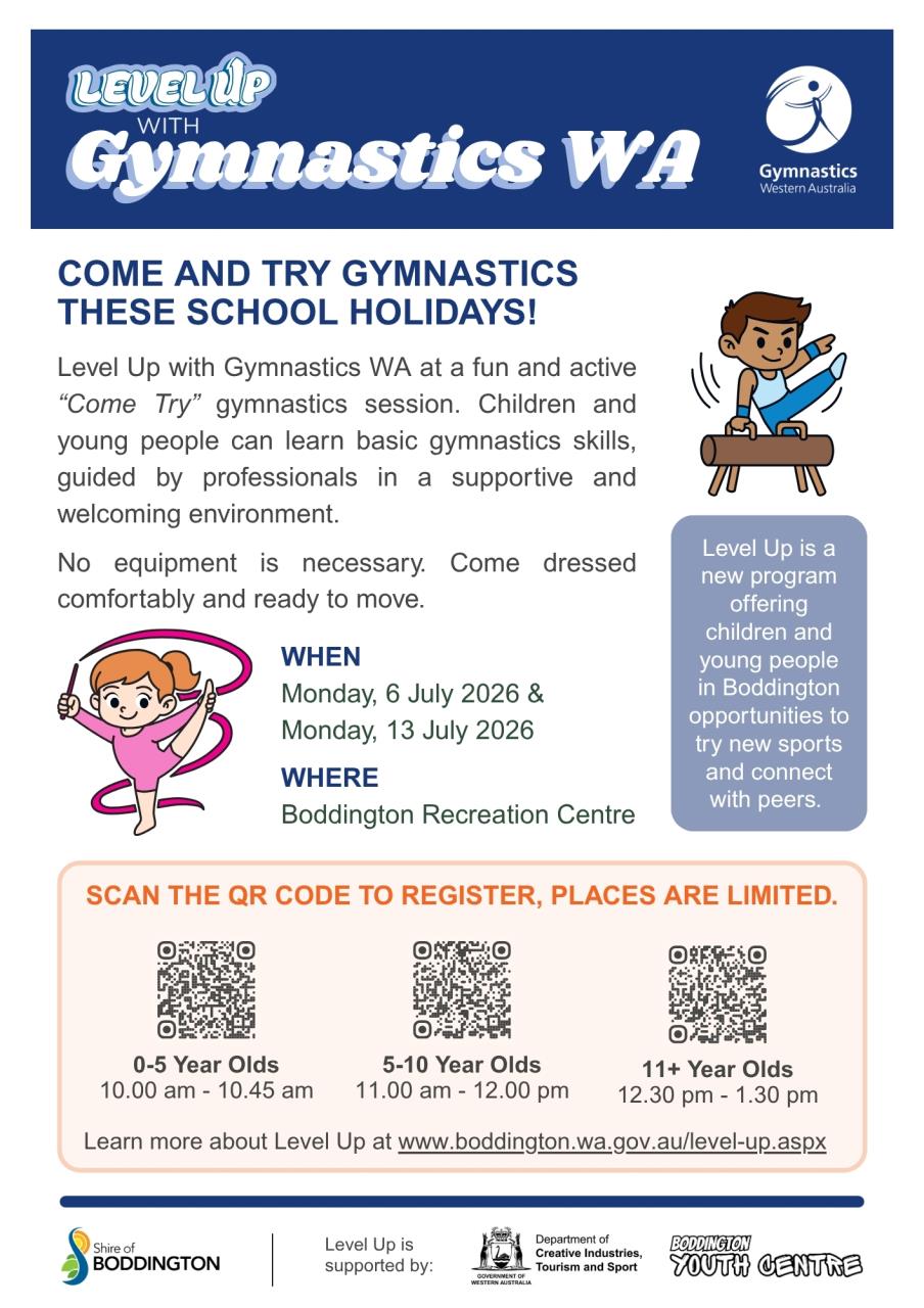 Level Up with Gymnastics WA