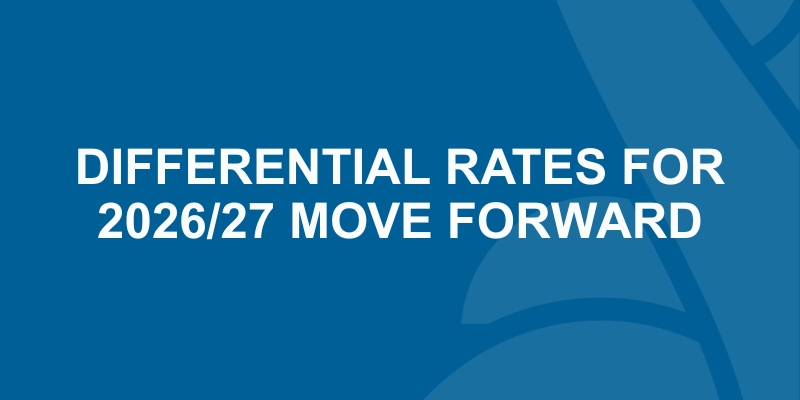 Differential Rates for 2026/27 Move Forward
