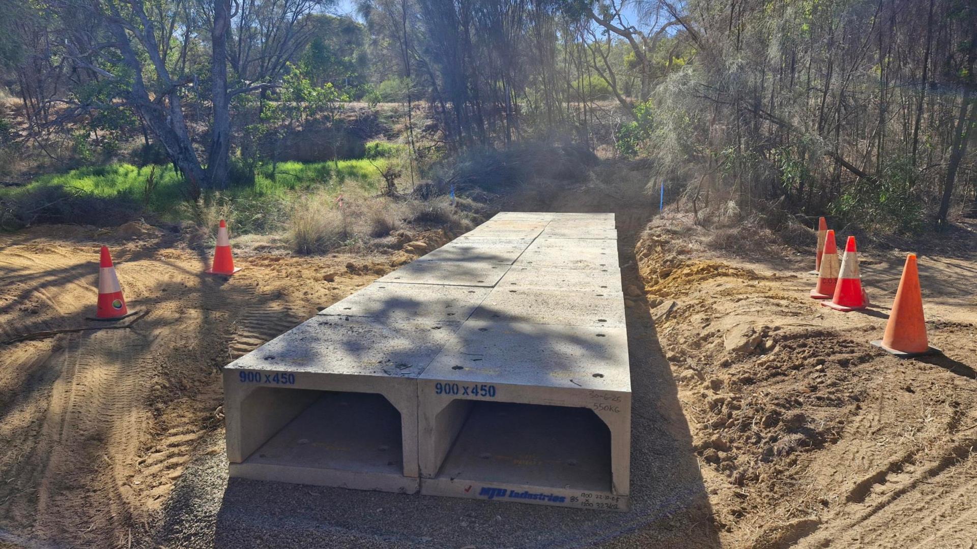 Dual-Use Footpath Project Underway