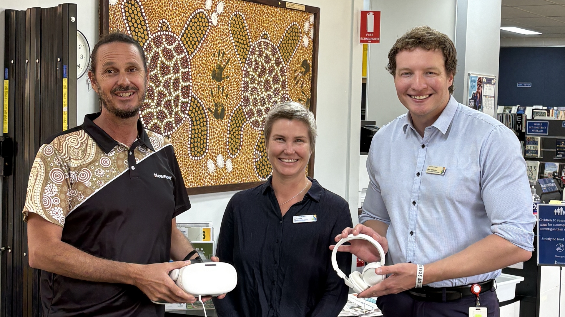 Virtual Reality Now Available at the Library and Visitor Centre