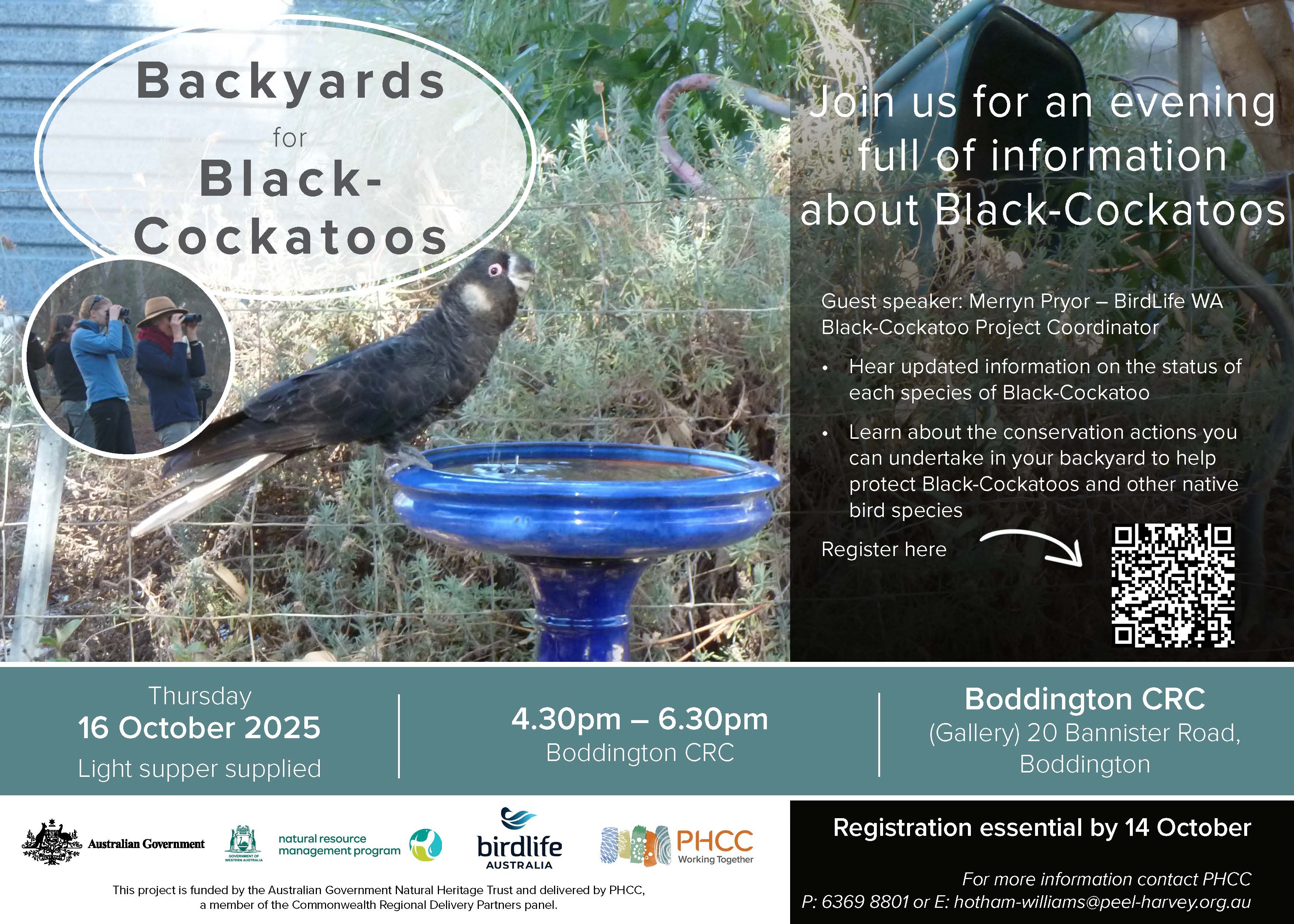 Backyards for Black-Cockatoos