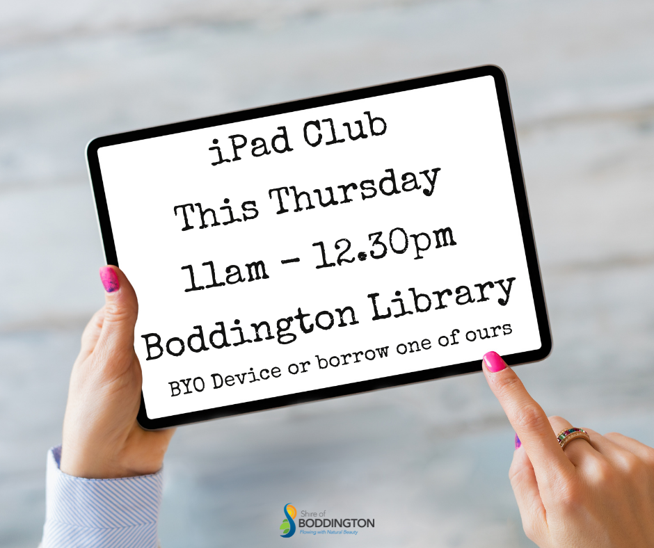 Join the iPad Club!